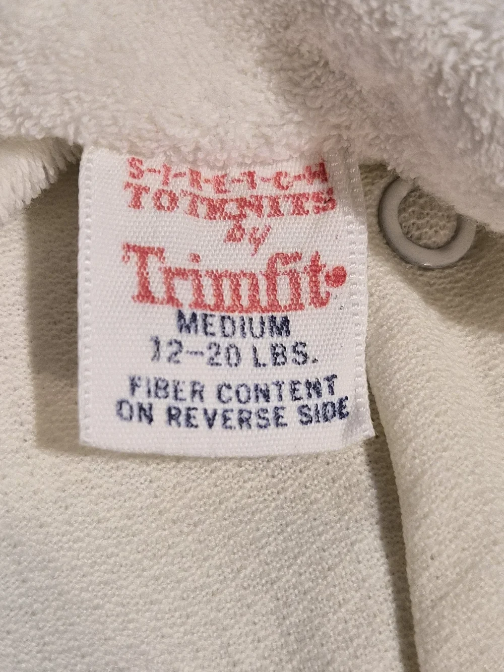 ✨ Vtg Totknits by Trimfit Baby Sleeper • Yellow Bird • Med 12-20 lbs • USA ✨‎